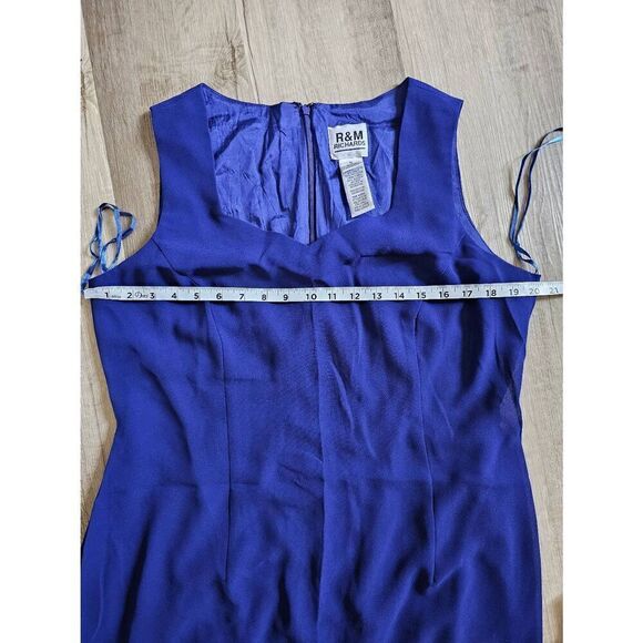 R & M Richard's Size 16 Royal Blue Dress and Blazer - Picture 4 of 12
